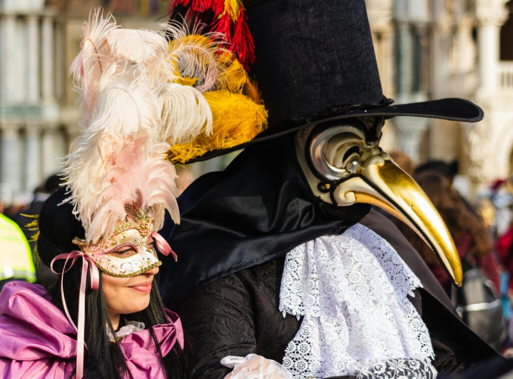 Foto Cena di gala carnevale