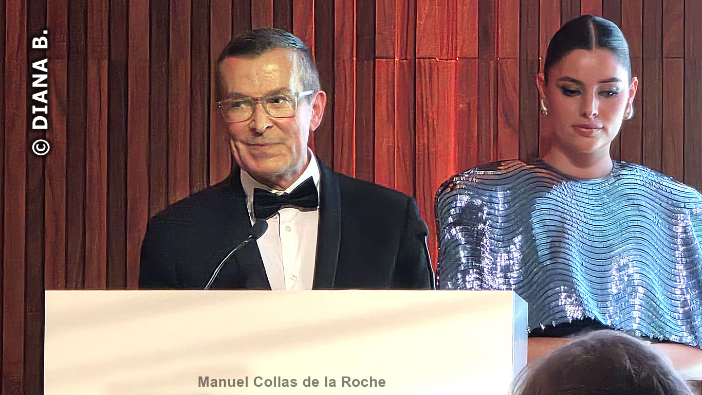 Manuel Collas de la Roche al gala Better World Fund