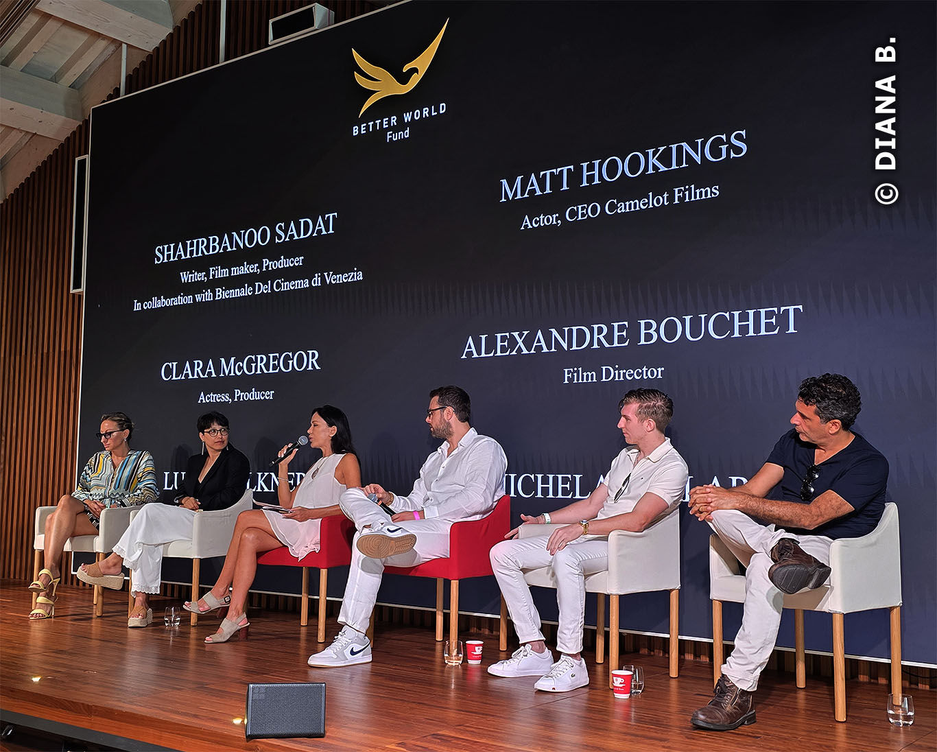 Masterclass del Better World Fund durante la Mostra del Cinema