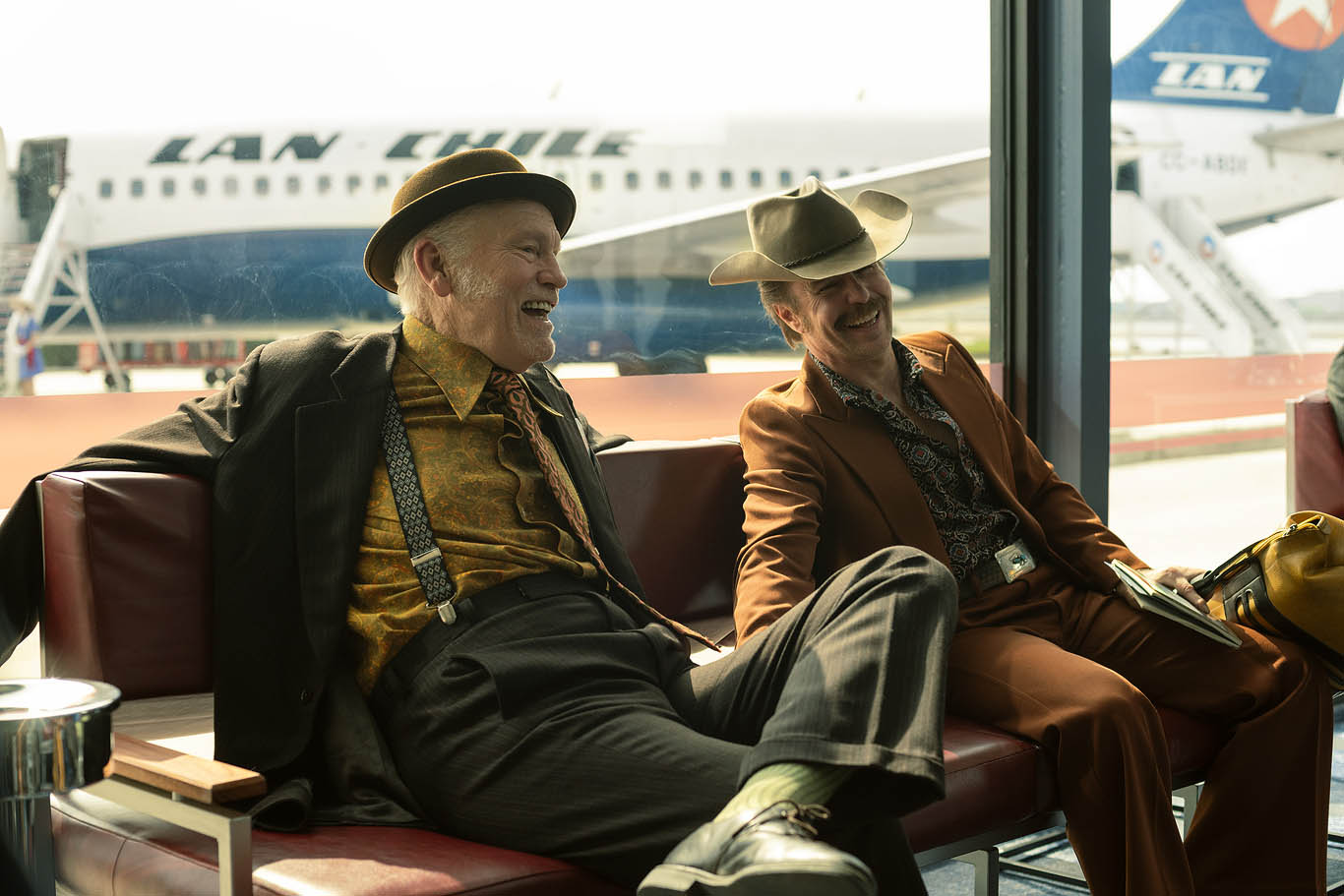 John Malkovich e Sam Rockwell nel film Wild Horse Nine