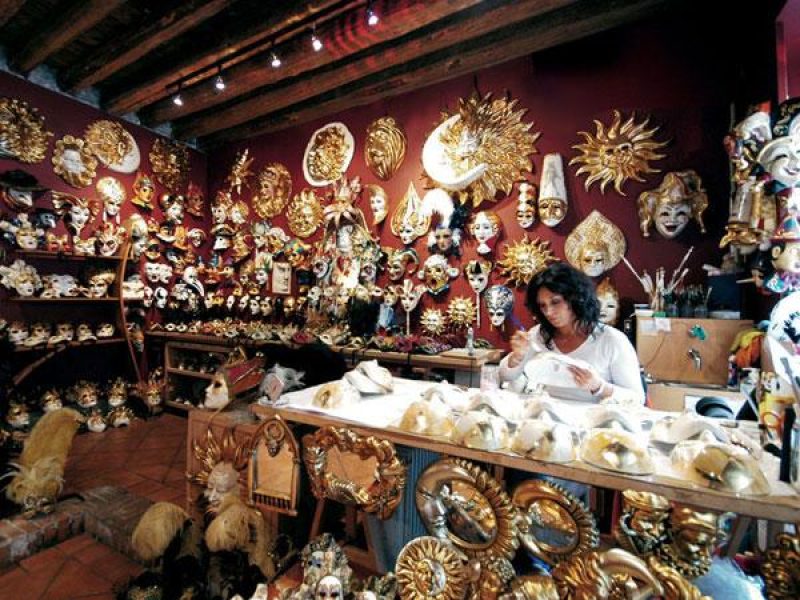 Immagine dell’esperienza: Palazzo Ducale + Laboratorio di maschere veneziane