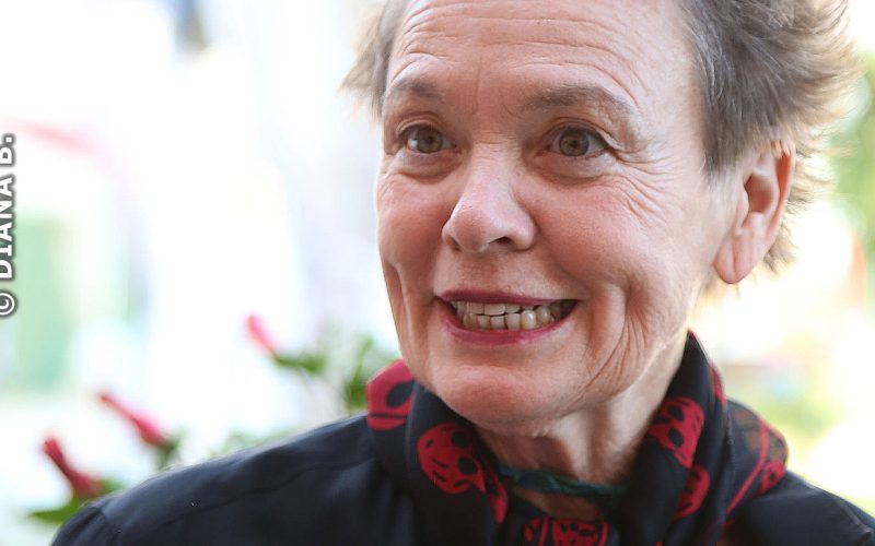 Laurie Anderson alla Biennale Arte 2026 — fotografia Diana Barrows