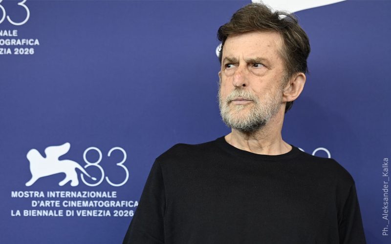 Nanni Moretti alla Mostra del Cinema di Venezia 2026, foto Aleksander Kalka