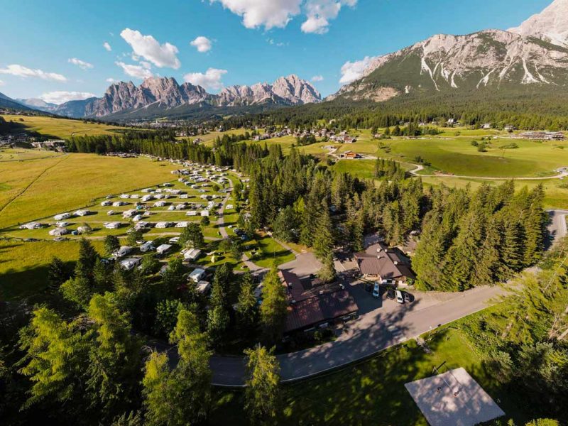 Camping Dolomiti a Cortina d’Ampezzo