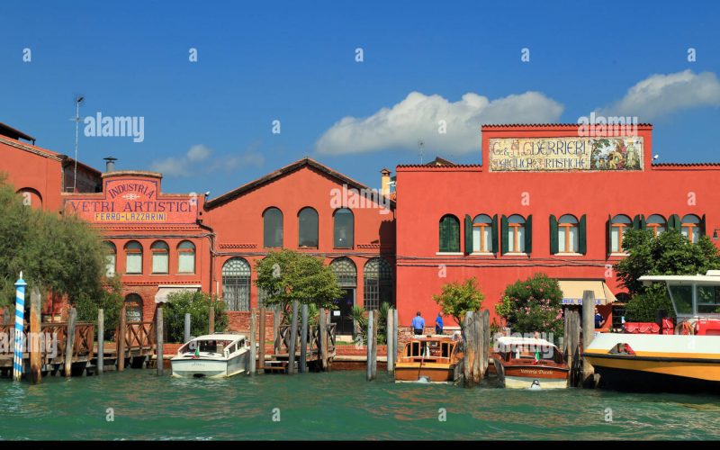 Lavorazione del vetro soffiato a Murano