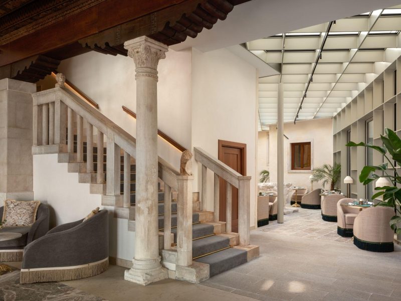Lobby dell’Hotel Gabrielli Venezia