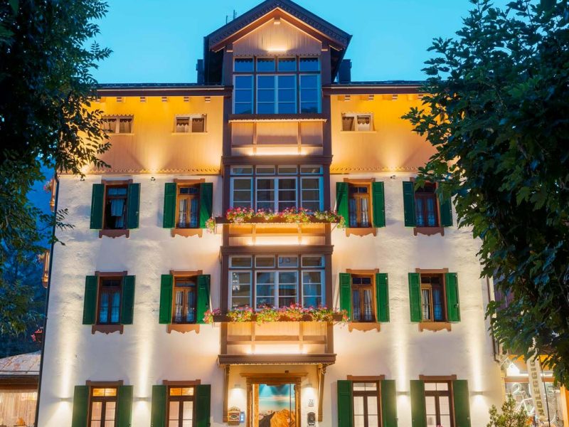Hotel Villa Alpina Cortina Facciata
